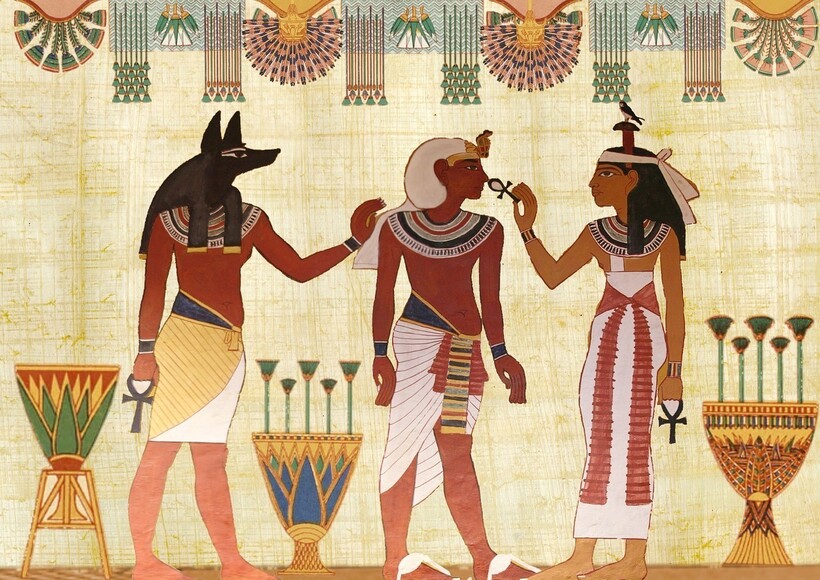 Художники и резчики долгие годы работали над убранством гробниц фараонов, делая их произведениями искусства