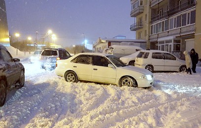 Северо-запад России накрыла метель