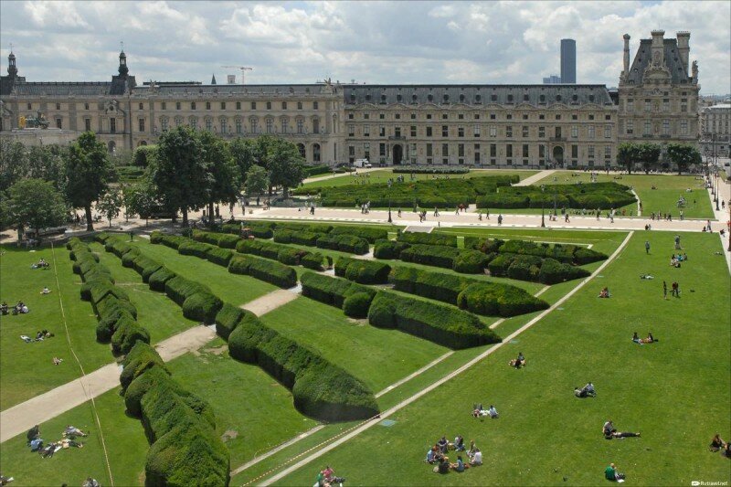 сад Тюильри. Источник: https://frenchparis.ru/le-jardin-des-tuileries/