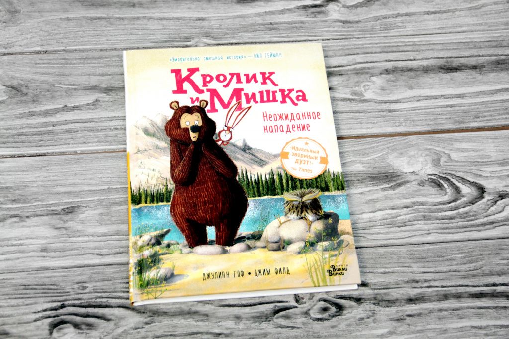 Отрывок из книги «Кролик и Мишка. Неожиданное нападение»
