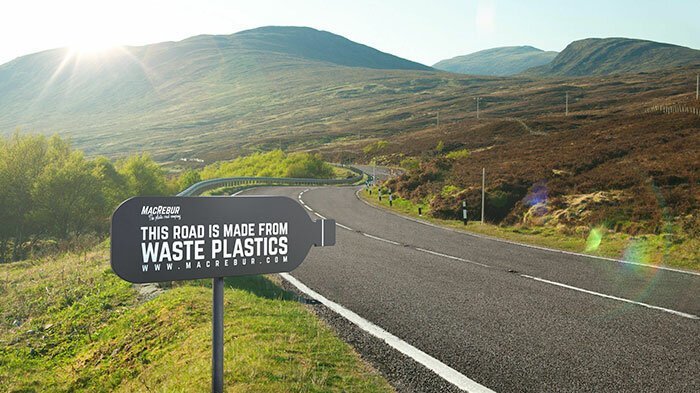 Как в Британии мусор из пластиковых бутылок превращают в суперпрочные дороги Маккартни, пластик, дорожного, MacRebur, дороги, пластика, бутылки, пластиковые, компании, Индии, говорит, пластиковой, более, битум, технологии, появилась, выглядит, формулу, переработки, покрытия