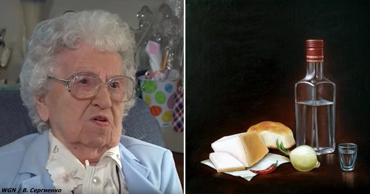Ей 109 лет, и она говорит, что секрет - в сале! Удивительно, но наука согласна!..