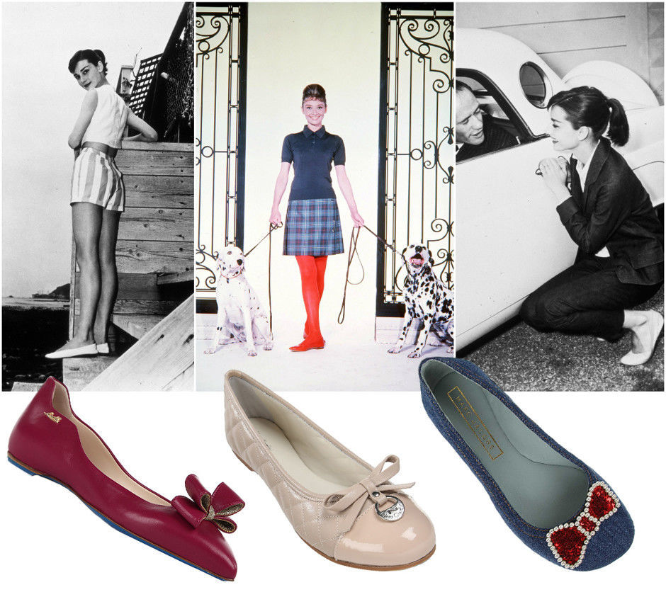 Эти модные балетки! Как Одри Хепбёрн попросила создать для ее 41 размера ноги аккуратные туфельки дизайнеры,знаменитости,мода,мода и красота,обувь,Одри Хепбёрн