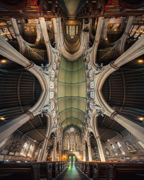Панорамные фото соборов, на которых граница между реальностью и фантазией стерта 