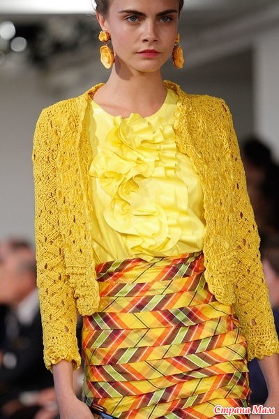 А мы вяжем и думаем, а модно? А носят? Сомневаемся... А зря, модно всё! вязание,женские хобби,рукоделие,своими руками,умелые руки