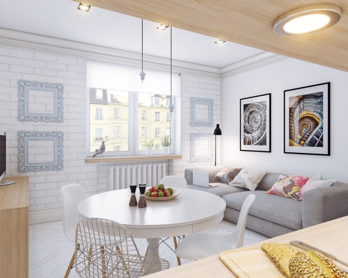 10 уловок, как обустроить небольшую квартиру, чтобы она выглядела максимально просторно идеи для дома,интерьер и дизайн