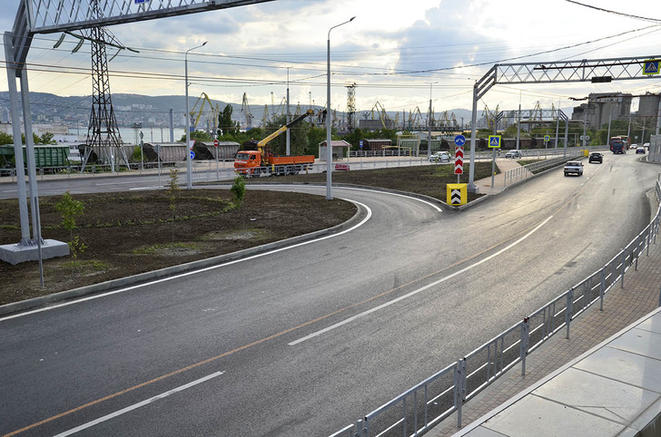 В Новороссийске завершено строительство Сухумского шоссе авто и мото,автоновости,Россия
