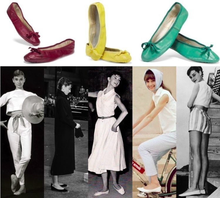 Эти модные балетки! Как Одри Хепбёрн попросила создать для ее 41 размера ноги аккуратные туфельки балетки, обувь, балетной, модой, самой, размера, каждый, стилями, практически, Феррагамо, появились, Сальваторе, туфли, женщины, которые, ножки, робко, спросила, может, принцессы