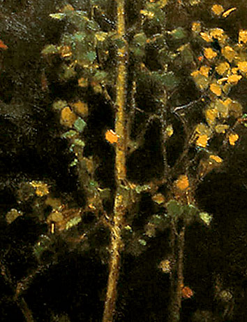 Девочка с персиками. Первая версия 