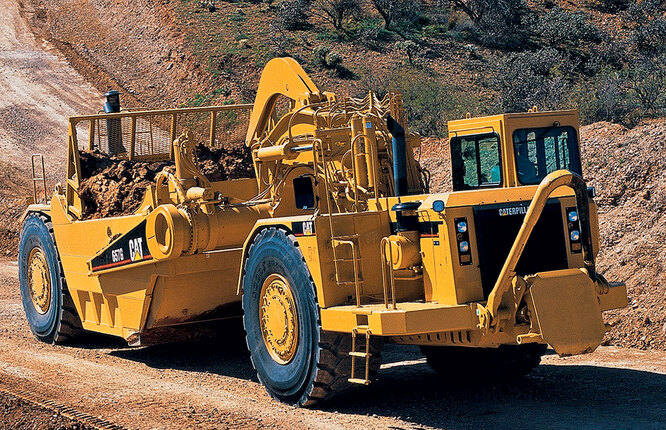 Скрепер Caterpillar 657G