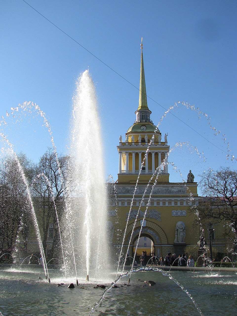 александровский сад санкт петербург зимой