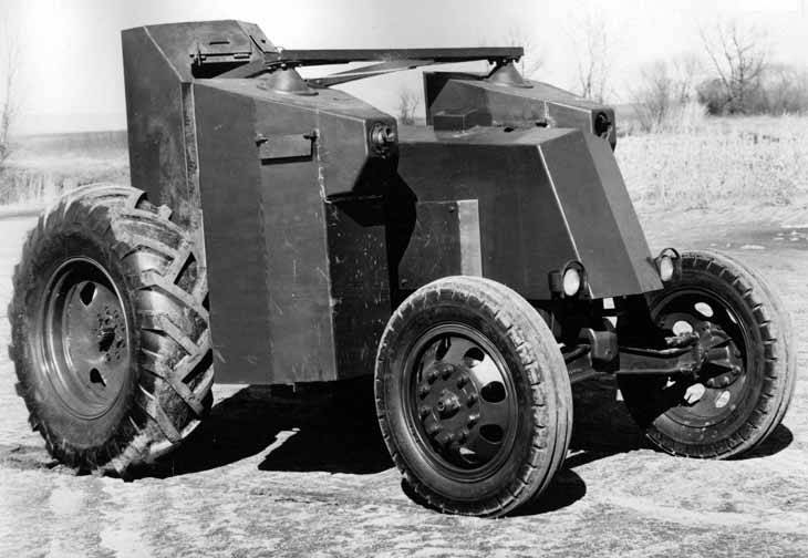 Бронетрактор по-американски Бронетрактор по-американски оружие