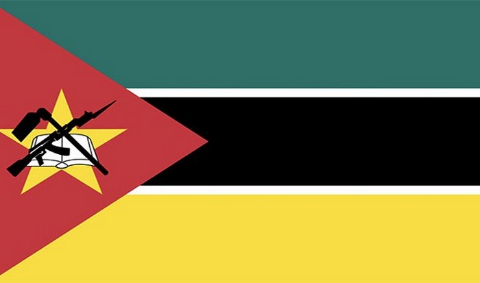 Флаг Мозамбика.
