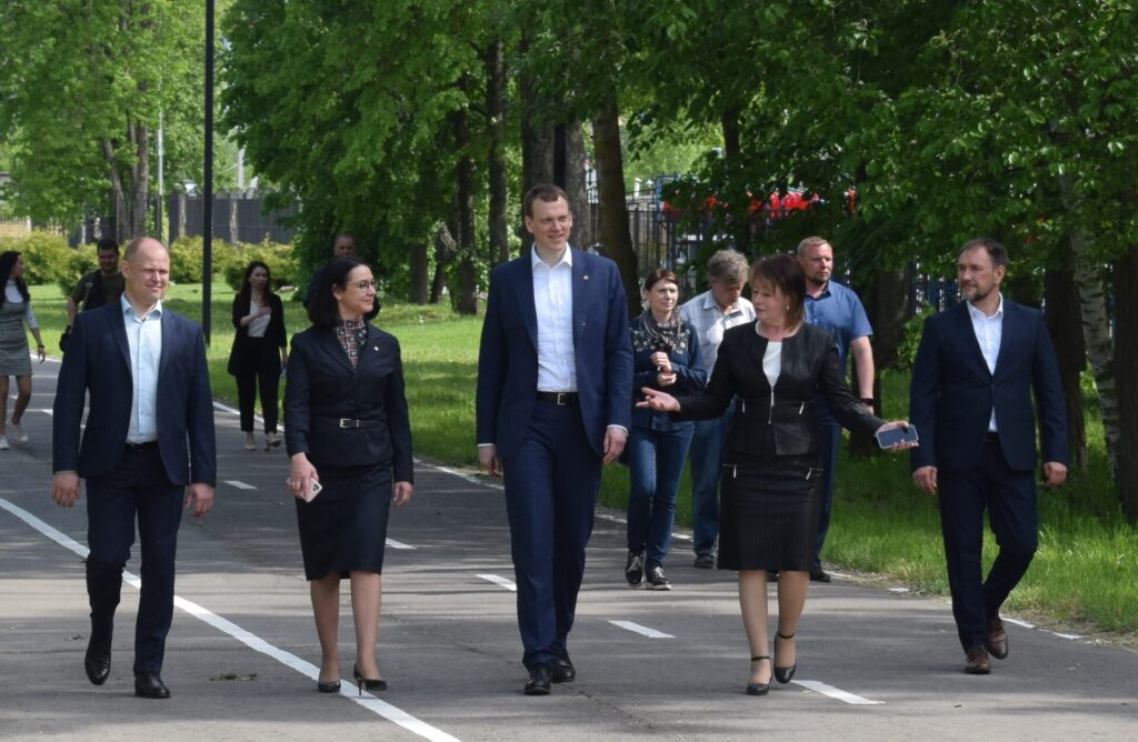 Павел Малков посетил с рабочей поездкой Сасовский район