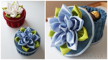 Делаем очень простую шкатулочку из бросового материала