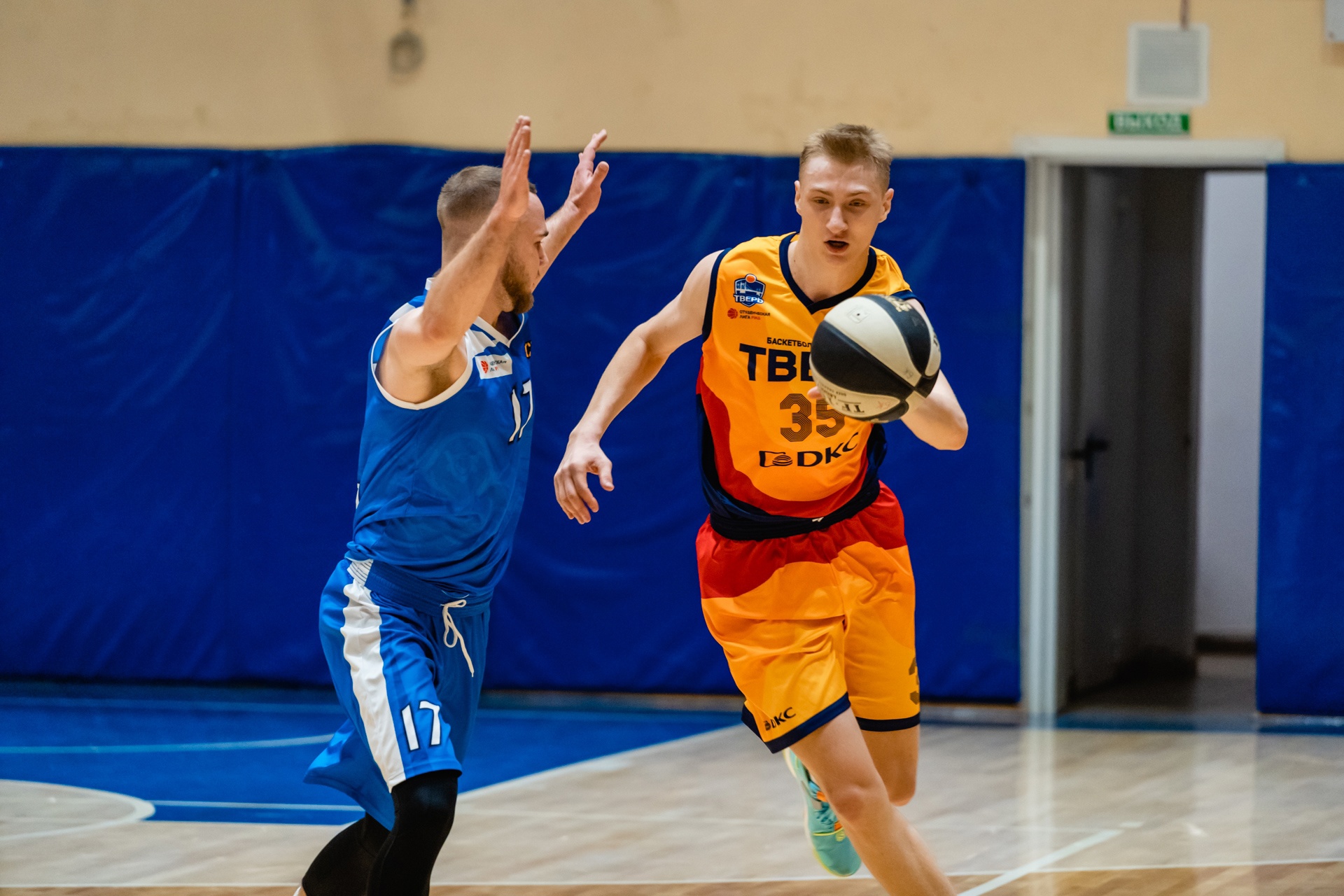 Тверская баскетбольная команда «Тверь-Политех» одержала первую победу в Студенческой лиге
