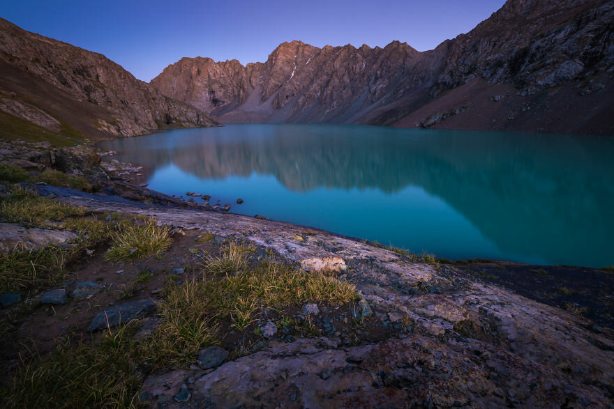 Озеро Ала-Куль на высоте около 4000 м. Albert