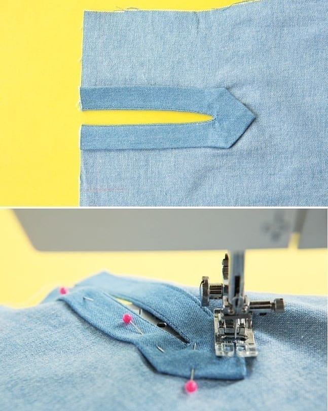 Разрез на рукаве манжета одежда,рукоделие,своими руками,шитьё