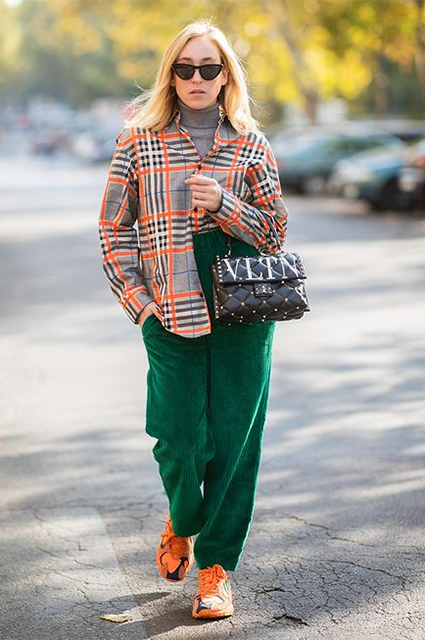 7 идей, как носить фланель осенью Новости моды