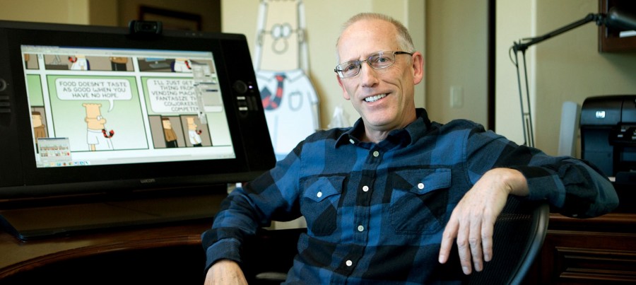 «Успех в чем-то одном распространяется на все остальное»:  Скотт  Адамс  о секретах везения