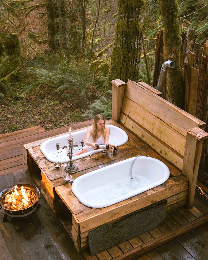 Окунитесь в 15 лучших ванн на открытом воздухе ванна, воздухе, деревянная, окружении, терраса, открытом, свежем, романтическая, жестяная, террасе, винтажная, растений, деревянным, латунный, горшкахДеревянная, деревьями, душем, предметов, деревянной, декораПотрясающая