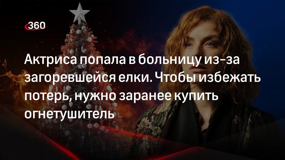 Профессор Мешалкин дал совет по тушению елки после пожара у актрисы Воронковой