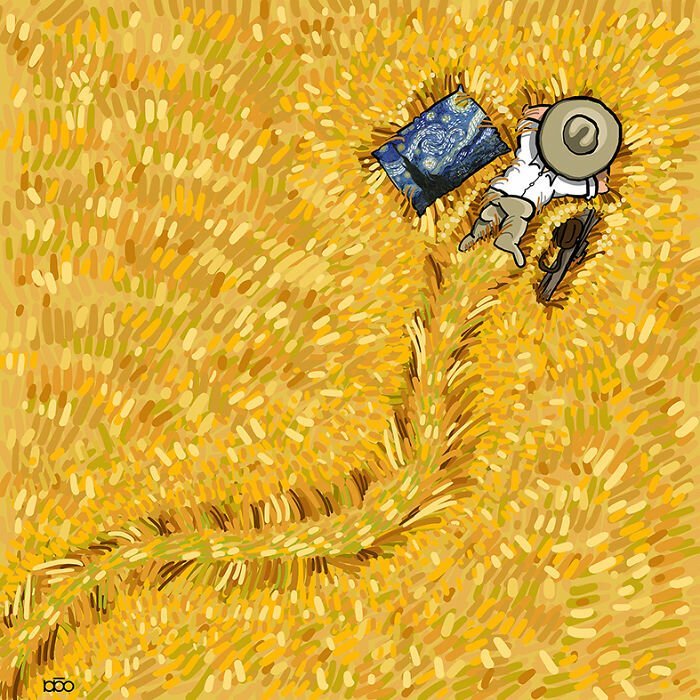Жизнь Ван Гога глазами иранского художника﻿ 
