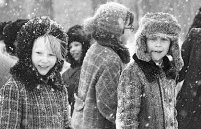 Ушанки чаще носили мальчики/ фото: pikabu.ru 