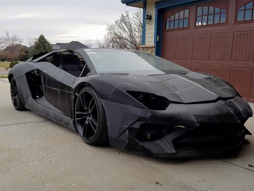 Собственный Lamborghini, построенный с помощью 3D-принтера автомобили,новости,проекты