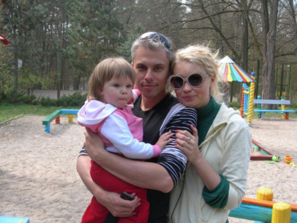 Лидия Таран, Андрей Доманский и их дочь