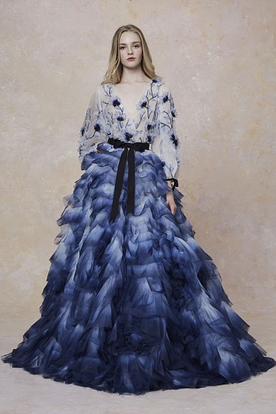 Цветочная нимфа: коллекция Resort 2019 от Marchesa