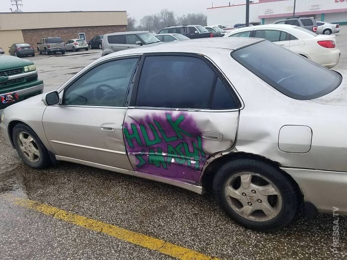 Альтернативный ремонт автомобиля после аварии 