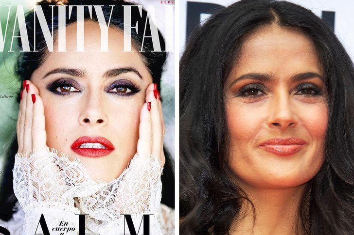 Как выглядят звезды за 45 без фотошопа 