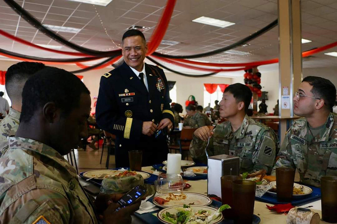 День благодарения в армии США. американцы,армия,интересное,общество