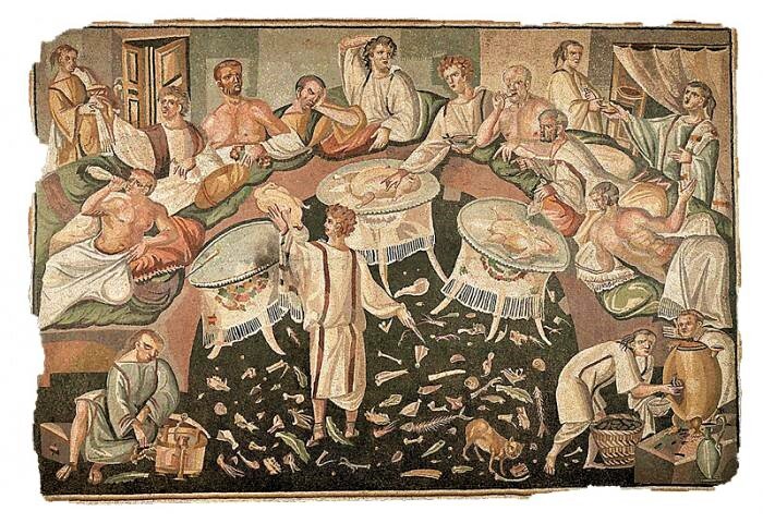 Мозаика из Аквилеи (Италия), V век.