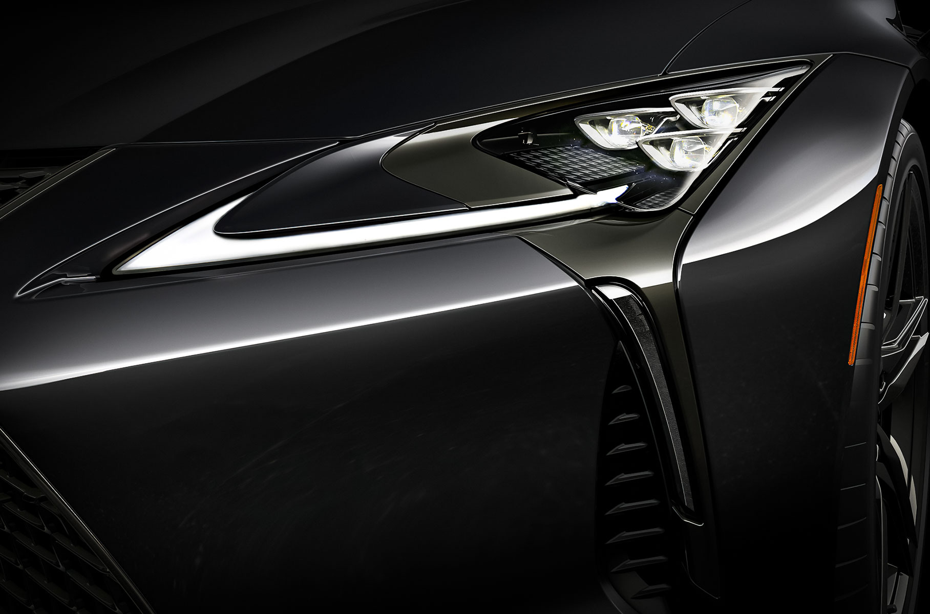 Lexus представил очень чёрный LC 500 Lexus представил очень чёрный LC 500 Новости