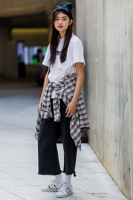 7 идей, как носить фланель осенью Новости моды