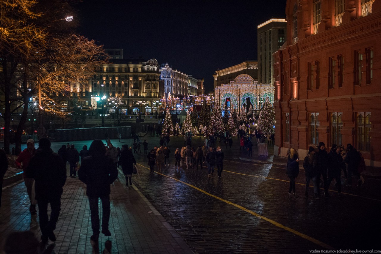 Новогодняя Москва 2018