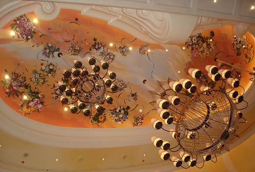 Подборка необычных потолков со всего мира архитектура,интересное