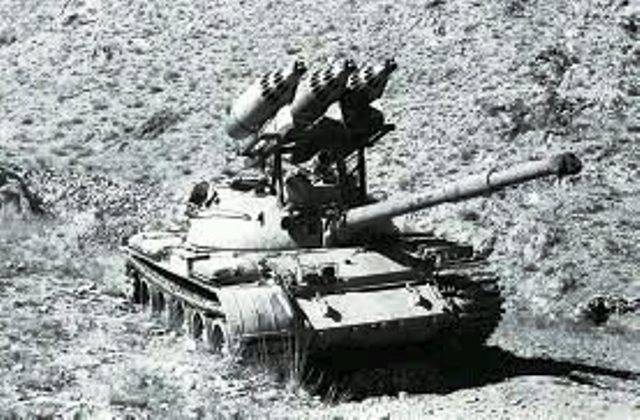 Бесценный боевой опыт: в Афганистане танк Т-62 научили запускать 96 ракет оружие,респ,Мордовия [144932]