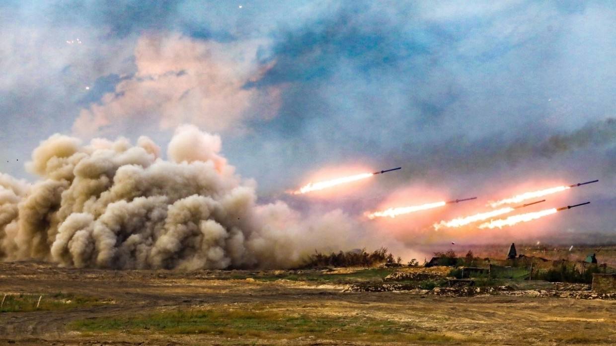 ВС РФ и Белоруссии нанесли артиллерийские удары по «противнику» на учениях под Брестом