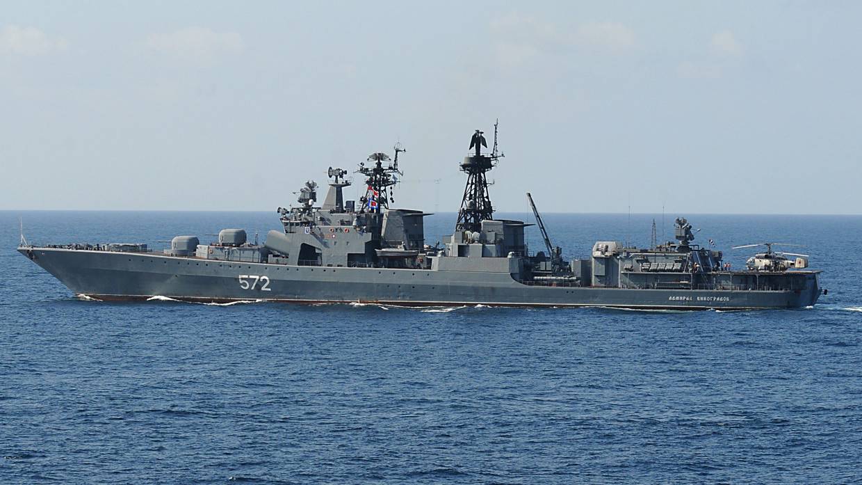 Фрегат «Адмирал Чабаненко» получит на вооружение 32 крылатых ракеты