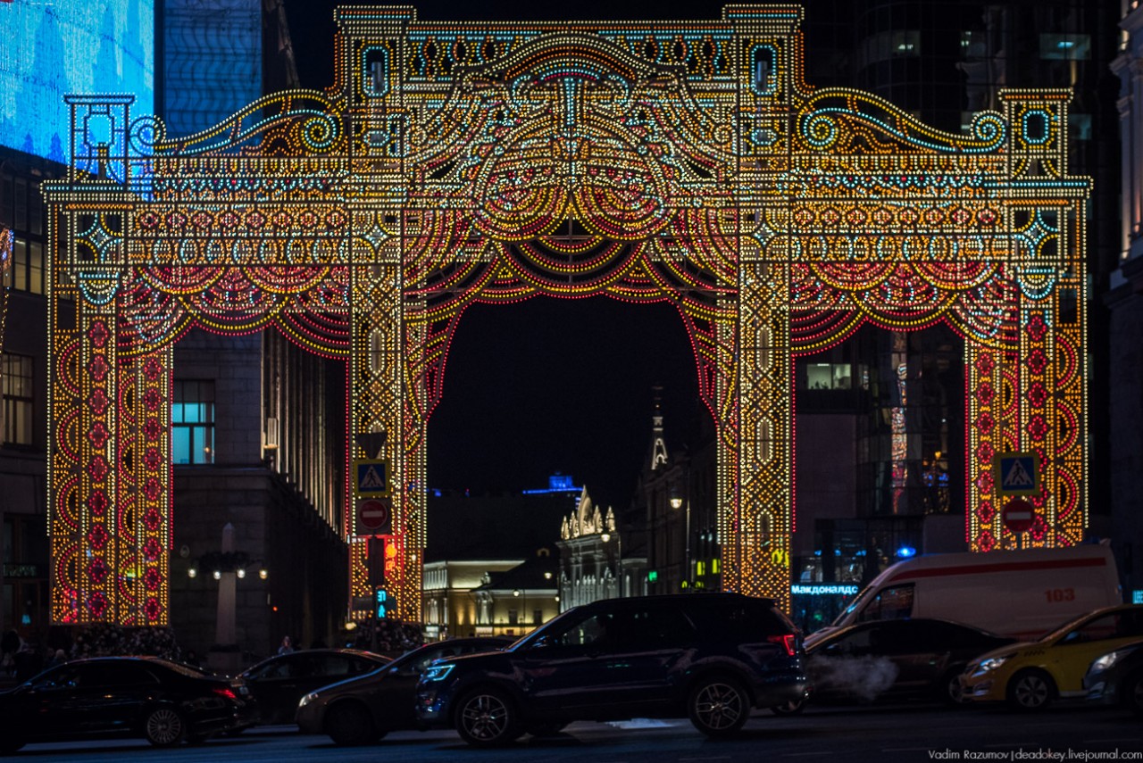 Новогодняя Москва 2018