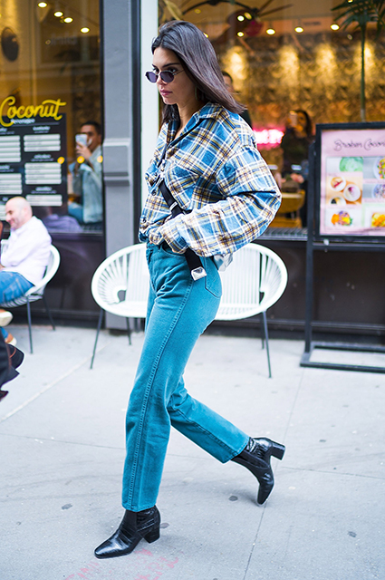 7 идей, как носить фланель осенью Новости моды