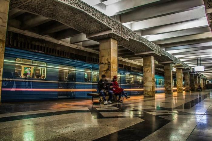Прогулка по Ташкентскому метро (11 фото) Прогулка по Ташкентскому метро (11 фото)