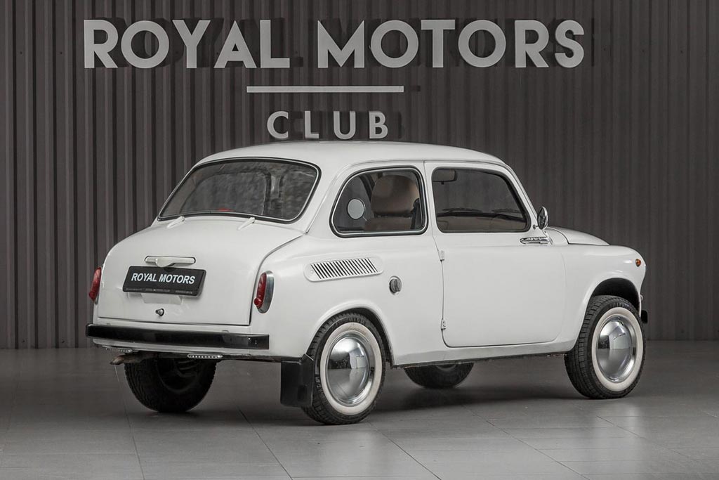 Необычный ЗАЗ-965А: кузов Запорожца натянули на Оку заз