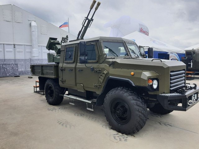 Модернизированную "Шишигу" - ГАЗ-66МБ представили на форуме "Армия-2023" оружие,респ,Мордовия [144932]