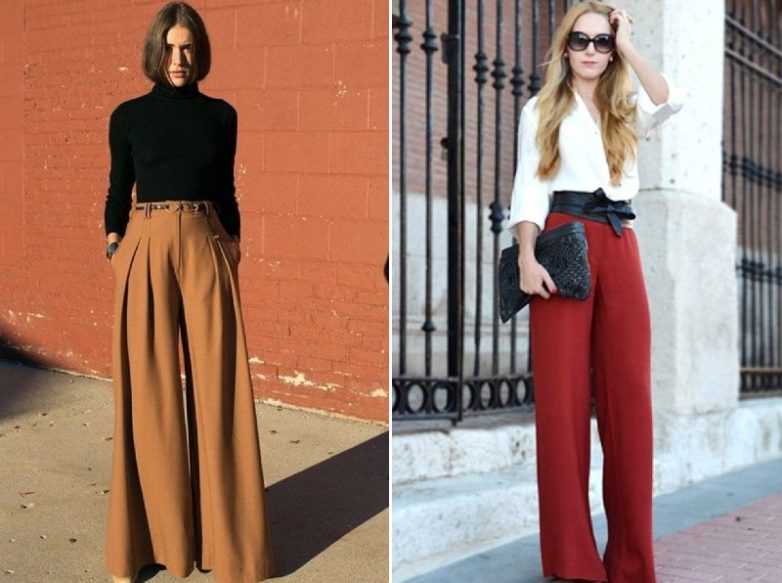 Подбираем широкие брюки Подбираем широкие брюки