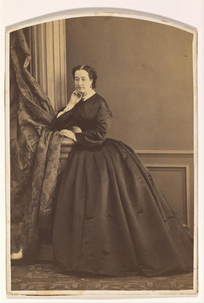 Императрица Евгения в платье Чарльза Фредерика Уорта, 1860