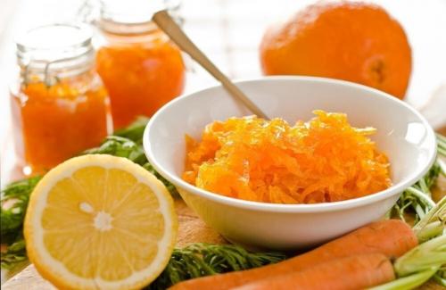 Морковь с медом и лимоном для здоровья.